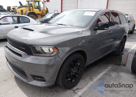 2020 Dodge Durango R/T Rwd z USA, uszkodzony, nr VIN 1C4SDHCT5LC186011